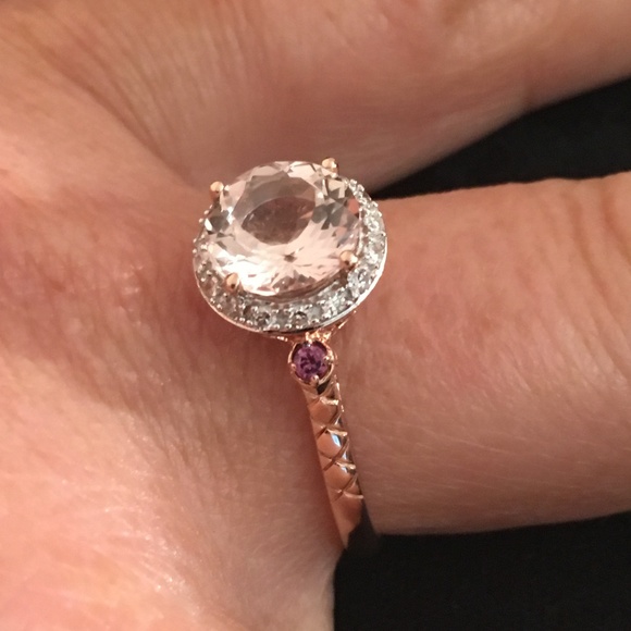 Jared Jewelry - Earthly Treasures Smithsonian Morganite Ring